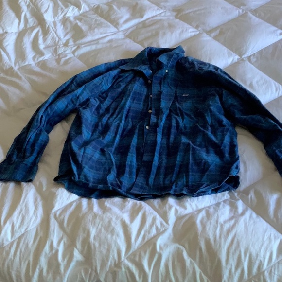 Vineyard Vines XL Men’s Blue Plaid Shirt - Picture 1 of 3